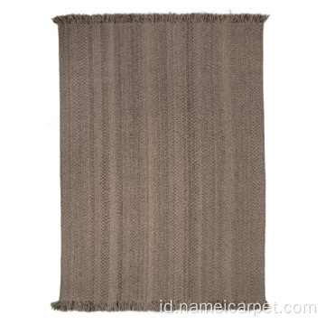 Kopi Area Wol Coklat Karpet untuk Kamar Tidur